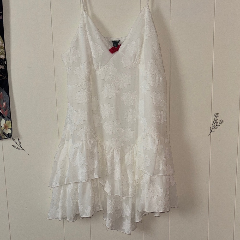 Wild Fable White Textured Top
